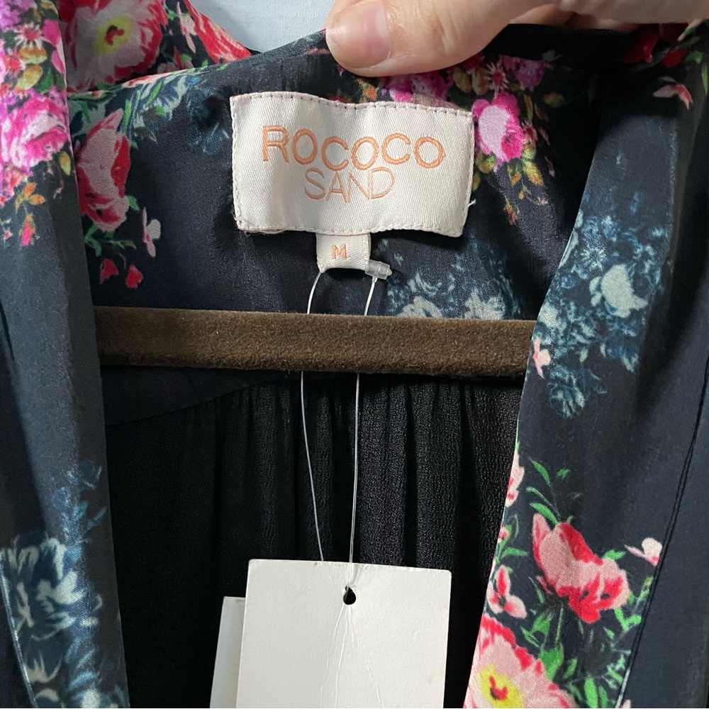 NWT Rococo Sand Floral Wrap Dress - Picture 11 of 13